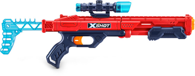 엑스샷 엑셀 호크아이 장난감총 + 다트 16p, 혼합색상, 1개