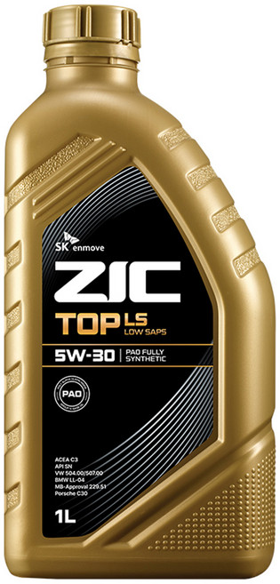 지크 SK엔무브 탑 LS 엔진오일, 1개, 5w30, 1L