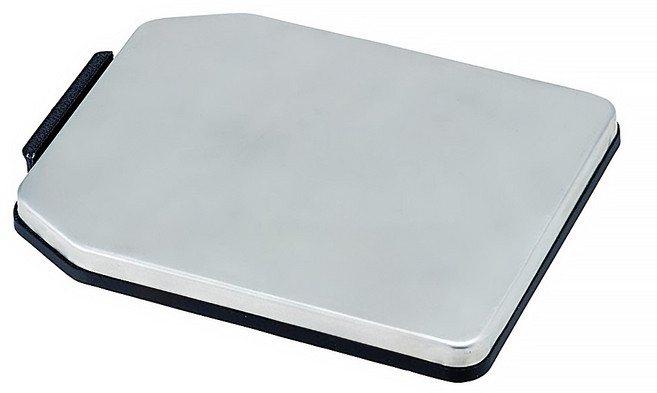 Shinfuji Burner 新富士 磁性瓦斯罐安定底座 115 x 88 x 9mm, 銀色, 1個