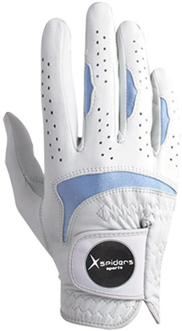 엑스스파이더스 여성용 양피 골프장갑 오른손용, 혼합색상, 1세트