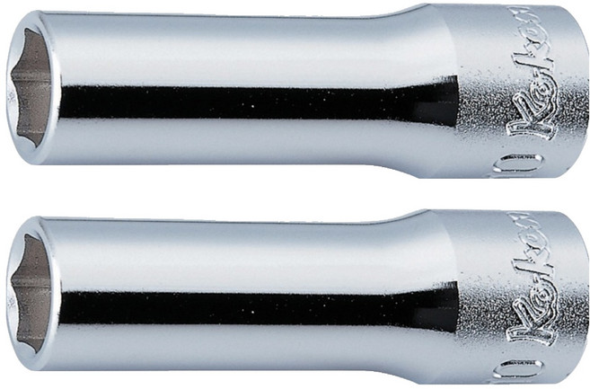 코켄 3/8SQ 핸드용 롱 6각 소켓 27mm 3300M, 2개