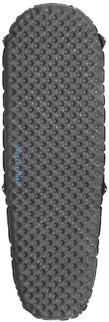 Naturehike 挪客 徒野3.5超輕充氣墊 木乃伊 CNH22DZ018 415g, 影黑色, 1個