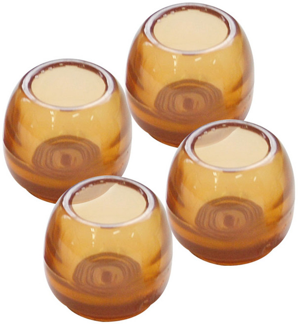 엘트리 투명 의자발캡 원형, 4개