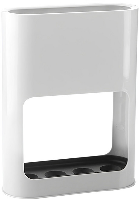 블럭마트 스탠드 현관 우산꽂이, 1개, 화이트