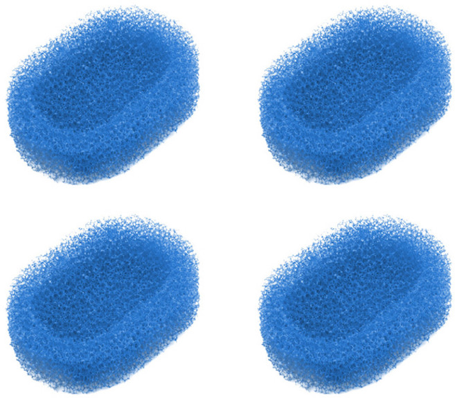 새드리 스펀지 비누받침, 블루, 4개