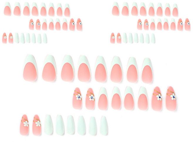 마켓감성 딜라이트 네일팁 24p 세트, 3개, 15