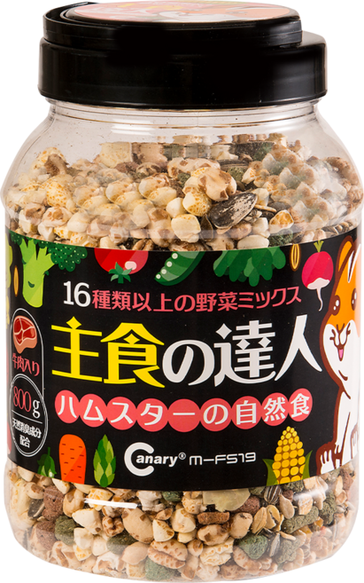 Canary 哈姆太郎主食達人 M-F519 蔬菜牛肉, 1罐, 800g