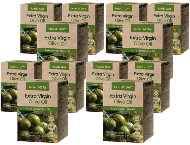 뉴트리디데이 식물성캡슐 엑스트라 버진 올리브유 30.75g, 30정, 12개