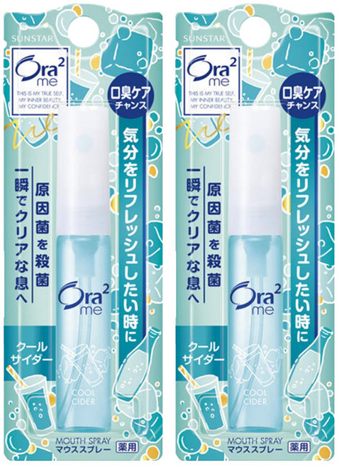 Ora2 愛樂齒 官方直營 淨澈氣息口香噴劑 口氣芳香 清涼汽水, 6ml, 2瓶