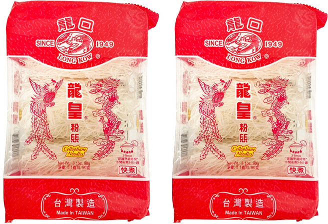 龍口 龍皇 粉絲, 90g, 2包