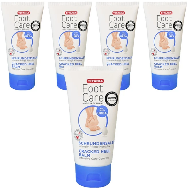 티타니아 크랙트힐 풋케어 밤, 5개, 75ml - 쿠팡