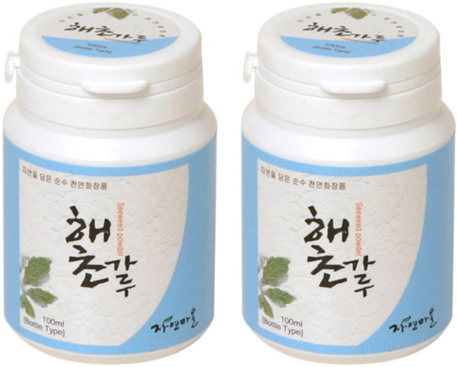 Jayeonmaeul 해초가루 팩, 1개입, 2개