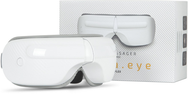 듀플렉스 쎄라아이 무선 온열 눈마사지기, DP-EM50, WHITE - 눈 온열 찜질기