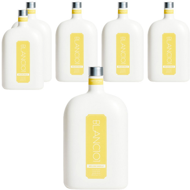 블랑101 섬유유연제 멜로우 바닐라 본품, 1.2L, 6개