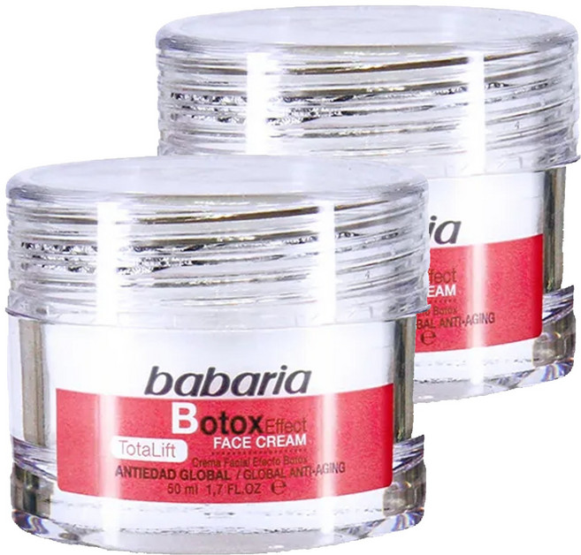 babaria 撫紋提拉奇肌霜, 50ml, 2罐