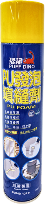 PUFF DINO 恐龍 PU發泡填縫劑, 1罐