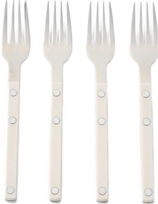 모던하우스 WOW 크리미 디저트 포크, 크림, 4개