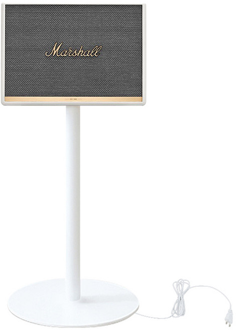 마샬 워번 스피커 스탠드 최고급 원형, 화이트