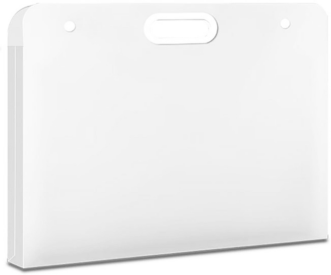 씨티컴퍼니 미술 그림 포트폴리오 스케치북 화구 가방 화이트