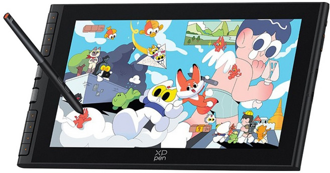 엑스피펜 Artist 12 3세대 액정타블렛, 블랙, CD121FH