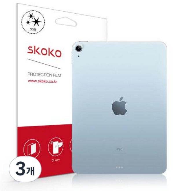스코코 태블릿PC 후면 카메라렌즈 보호필름 3p 세트, 단품, 3개