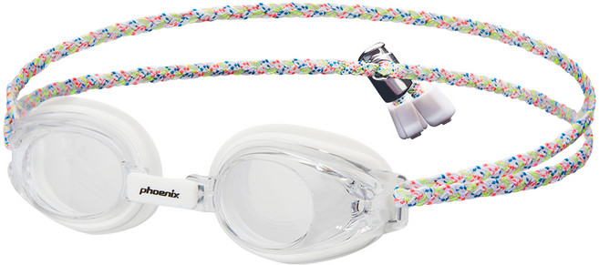 피닉스 아동용 노미러 패브릭 수경 PN-505J FB, White, 1개