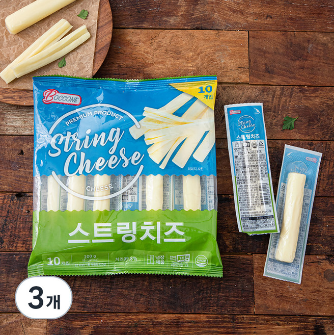 보꼬네 스트링치즈, 20g, 10개입, 3개