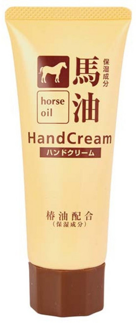 KUMANO 熊野油脂 馬油護手霜, 1條, 60g