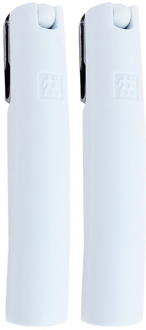 ZWILLING 雙人 簡約時尚多向旋轉指甲刀 DEKNZ022WT, 白色, 2支