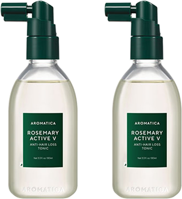 아로마티카 로즈마리 액티브 브이 안티 헤어로스 토닉, 100ml, 2개