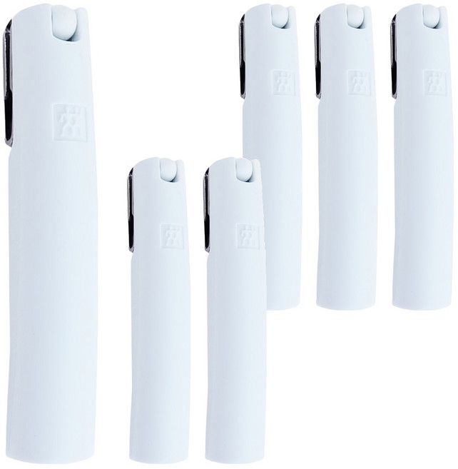 ZWILLING 雙人 簡約時尚多向旋轉指甲刀 DEKNZ022WT, 白色, 6個