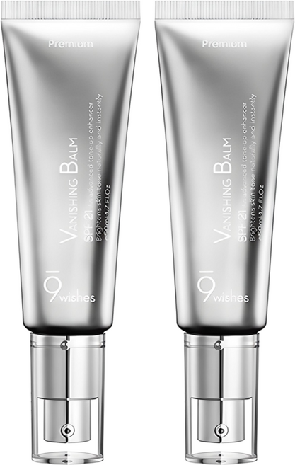 나인위시스 VB 프리미엄 톤업크림 SPF21, 50ml, 2개