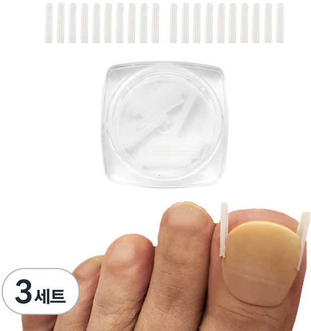 떼루와 파고드는 발톱 도움 셀프 관리 용품 20P, 3세트