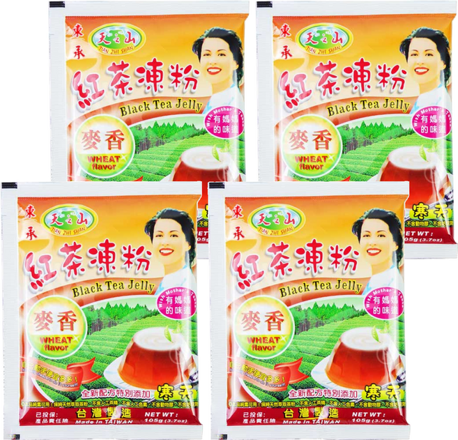 東承 天之山 紅茶凍粉, 105g, 4包