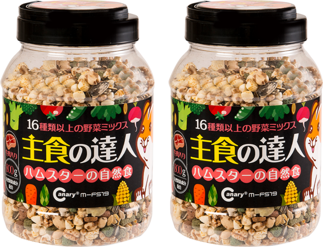 Canary 哈姆太郎主食達人 M-F519 蔬菜牛肉, 2罐, 800g