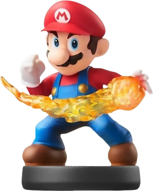 Nintendo 任天堂 amiibo 大亂鬥系列 火球瑪莉公仔, 1個