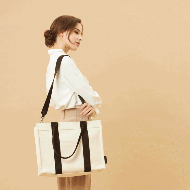 베베핏 토트백 앨리 기저귀가방+이너백+숄더스트랩, 딥브라운