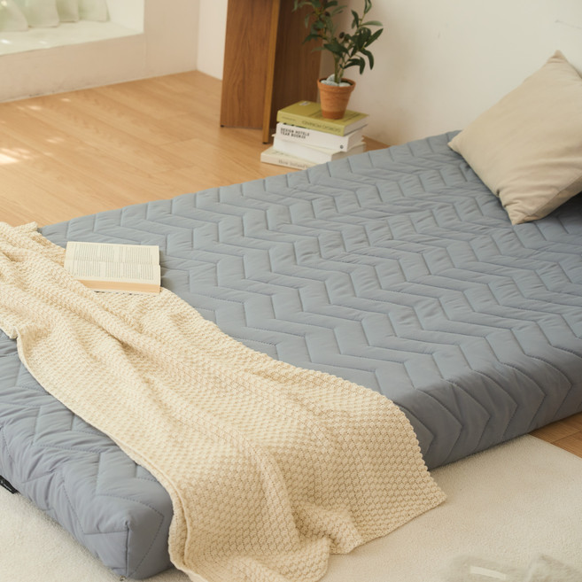 몽스홈 국내 제조 9존 탄탄한 토퍼 매트리스