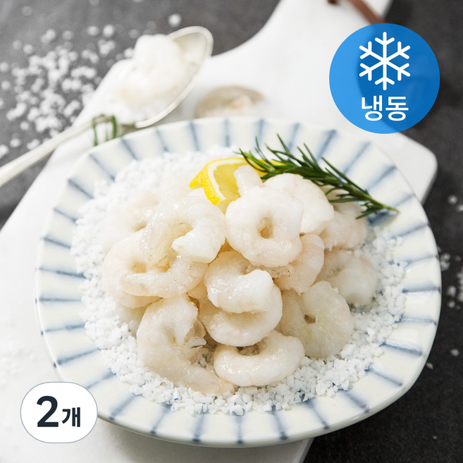 사랑해어 생새우살 대 (냉동), 600g (60~85 마리), 2개