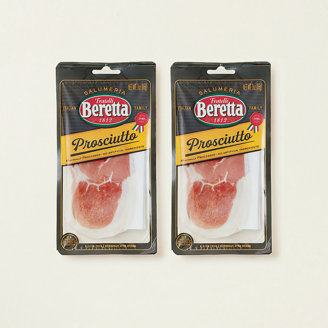 베레타 프로슈토 슬라이스 햄, 85g, 2개