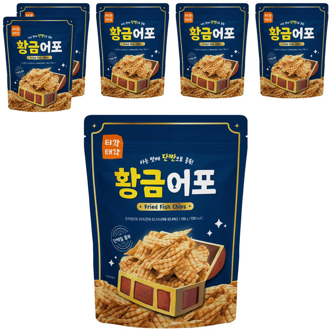 티각태각 황금어포, 150g, 6개