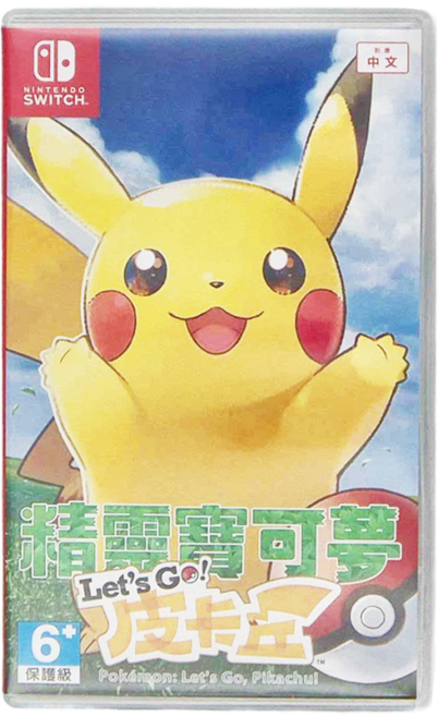 Nintendo 任天堂 SWITCH 精靈寶可夢 Lets Go! 皮卡丘