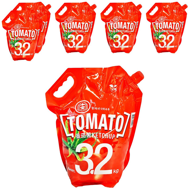 十全 番茄醬, 3.2kg, 6包