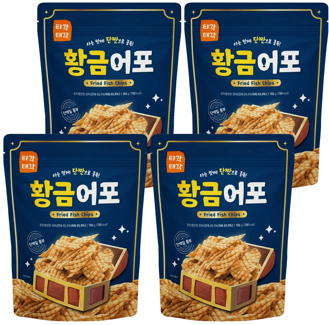 티각태각 황금어포, 150g, 4개