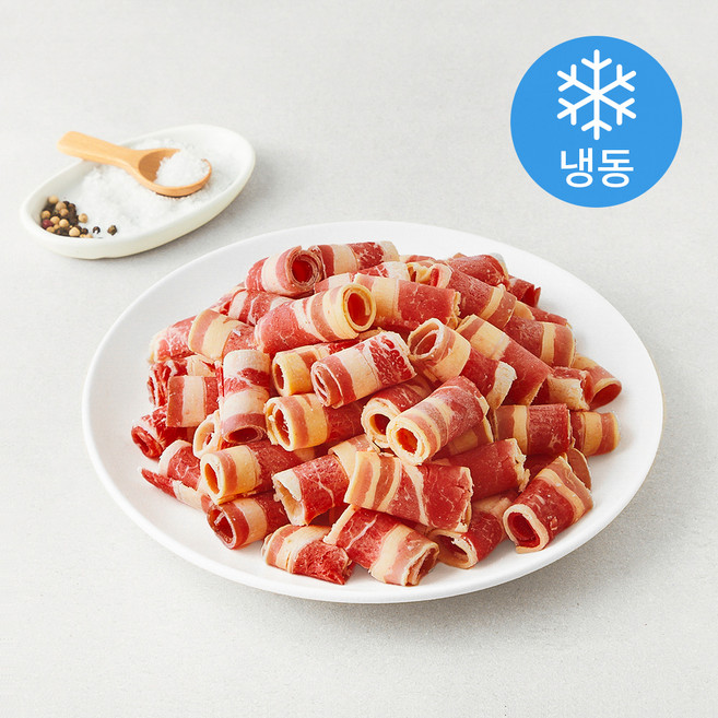 호주산 우삼겹 바로구이 대패 (냉동), 1팩, 500g