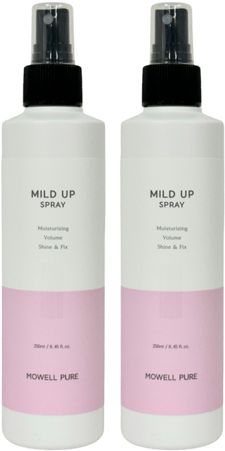 모웰 퓨어 저자극 업 헤어스프레이, 250ml, 2개