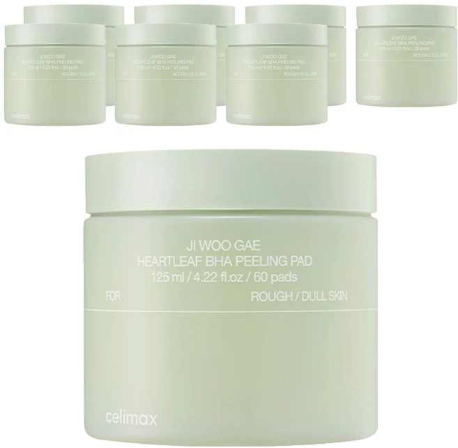 셀리맥스 어성초 바하 지우개 필링 패드 125ml, 60매입, 8개 - 쿠팡