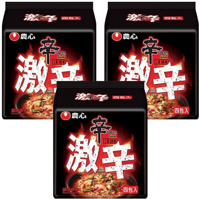 NONGSHIM 農心 激辣辛拉麵 120g, 12包