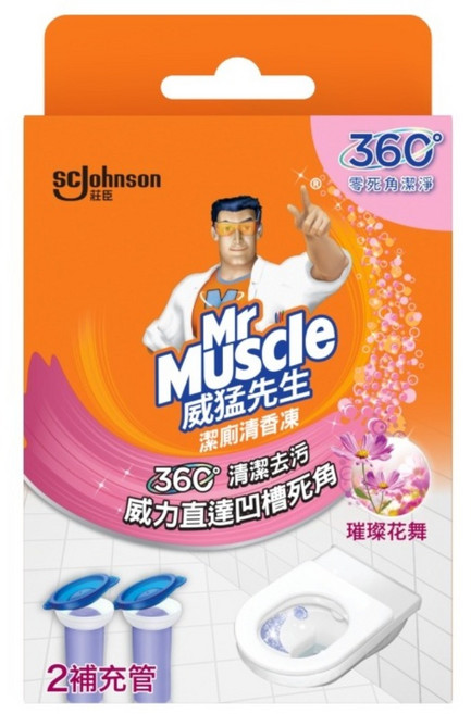 Mr Muscle 威猛先生 潔廁清香凍, 76g, 1盒