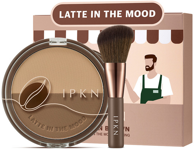 입큰 라떼 인 더 무드 쉐딩 기획 세트 9.8g, 01 피칸브라운, 1개